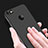 Custodia Plastica Rigida Opaca M02 per Huawei Enjoy 7 Nero