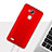 Custodia Plastica Rigida Opaca M02 per Huawei Mate 7 Rosso