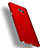 Custodia Plastica Rigida Opaca M02 per Samsung Galaxy Note 5 N9200 N920 N920F Rosso