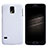 Custodia Plastica Rigida Opaca M02 per Samsung Galaxy S5 Duos Plus Bianco