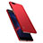 Custodia Plastica Rigida Opaca M03 per Huawei Honor 6 Plus Rosso