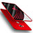 Custodia Plastica Rigida Opaca M04 per Huawei Honor 5X Rosso