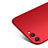 Custodia Plastica Rigida Opaca M04 per Huawei Honor V10 Rosso