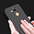 Custodia Plastica Rigida Opaca M05 per Huawei Honor V9 Play Nero