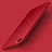 Custodia Plastica Rigida Opaca M07 per Apple iPhone 8 Rosso