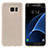 Custodia Plastica Rigida Opaca M10 per Samsung Galaxy S7 Edge G935F Oro