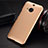 Custodia Plastica Rigida Opaca per HTC One M9 Plus Oro