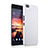 Custodia Plastica Rigida Opaca per HTC One X9 Bianco