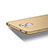 Custodia Plastica Rigida Opaca per Huawei Enjoy 6S Oro