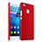 Custodia Plastica Rigida Opaca per Huawei G9 Lite Rosso