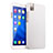 Custodia Plastica Rigida Opaca per Huawei Honor 7i shot X Bianco
