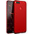 Custodia Plastica Rigida Opaca per Huawei Honor 7X Rosso