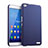 Custodia Plastica Rigida Opaca per Huawei MediaPad X2 Blu