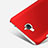 Custodia Plastica Rigida Opaca per Huawei Y6 Pro Rosso