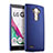 Custodia Plastica Rigida Opaca per LG G4 Blu