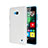 Custodia Plastica Rigida Opaca per Microsoft Lumia 640 Bianco