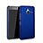 Custodia Plastica Rigida Opaca per Microsoft Lumia 640 XL Lte Blu