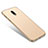Custodia Plastica Rigida Opaca per Samsung Galaxy C8 C710F Oro