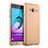 Custodia Plastica Rigida Opaca per Samsung Galaxy J3 (2016) J320F J3109 Oro