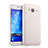 Custodia Plastica Rigida Opaca per Samsung Galaxy J5 SM-J500F Bianco