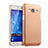Custodia Plastica Rigida Opaca per Samsung Galaxy J5 SM-J500F Oro