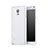 Custodia Plastica Rigida Opaca per Samsung Galaxy Note 4 Duos N9100 Dual SIM Bianco