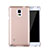 Custodia Plastica Rigida Opaca per Samsung Galaxy Note 4 SM-N910F Oro Rosa