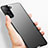 Custodia Plastica Rigida Opaca per Samsung Galaxy S22 Plus 5G Nero