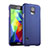 Custodia Plastica Rigida Opaca per Samsung Galaxy S5 G900F G903F Blu