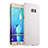 Custodia Plastica Rigida Opaca per Samsung Galaxy S6 Edge+ Plus SM-G928F Bianco