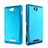 Custodia Plastica Rigida Opaca per Sony Xperia C S39h Cielo Blu