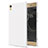Custodia Plastica Rigida Opaca per Sony Xperia XA1 Ultra Bianco