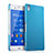 Custodia Plastica Rigida Opaca per Sony Xperia Z3 Cielo Blu