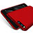 Custodia Plastica Rigida Opaca per Xiaomi Mi 6 Rosso