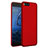 Custodia Plastica Rigida Opaca per Xiaomi Mi 6 Rosso