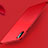 Custodia Plastica Rigida Opaca W01 per Apple iPhone Xs Max Rosso