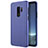 Custodia Plastica Rigida Perforato M01 per Samsung Galaxy S9 Plus Blu