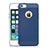 Custodia Plastica Rigida Perforato per Apple iPhone 5 Blu