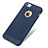 Custodia Plastica Rigida Perforato per Apple iPhone 5S Blu