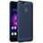 Custodia Plastica Rigida Perforato per Huawei Honor 8 Pro Blu