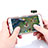 Custodia Plastica Rigida Perforato per Samsung Galaxy S6 Edge SM-G925 Rosso