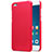 Custodia Plastica Rigida Perforato per Xiaomi Mi 5C Rosso