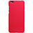 Custodia Plastica Rigida Perforato per Xiaomi Mi 5C Rosso