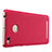 Custodia Plastica Rigida Perforato per Xiaomi Redmi 3S Rosso