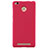 Custodia Plastica Rigida Perforato per Xiaomi Redmi 3X Rosso