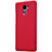 Custodia Plastica Rigida Perforato per Xiaomi Redmi 4 Standard Edition Rosso