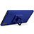 Custodia Plastica Rigida Sabbie Mobili con Anello Supporto per Sony Xperia XA1 Blu