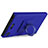 Custodia Plastica Rigida Sabbie Mobili con Anello Supporto per Sony Xperia XZ1 Compact Blu