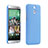 Custodia Plastica Rigida Sabbie Mobili per HTC One E8 Blu