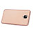 Custodia Plastica Rigida Sabbie Mobili per OnePlus 3 Oro Rosa
